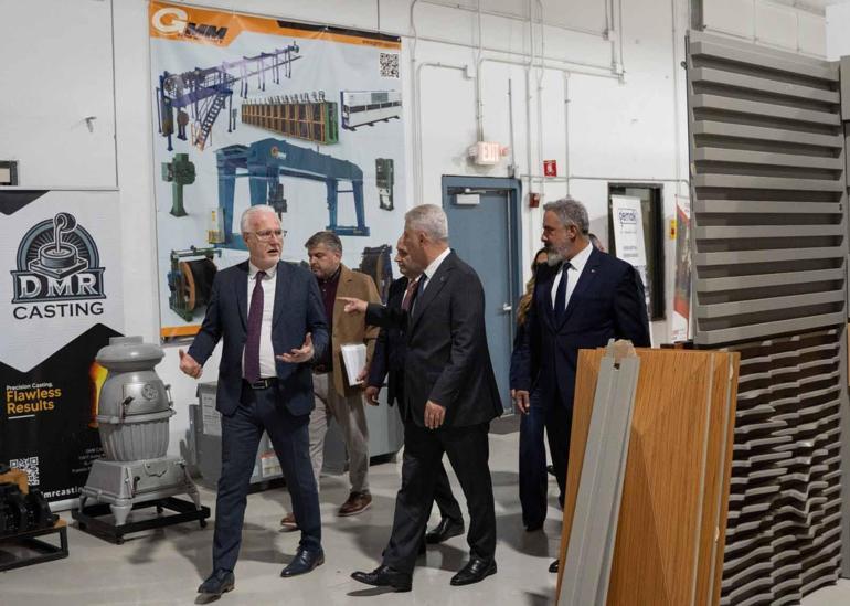 Bakan Bolattan Chicagodaki Türk Ticaret Merkezine ziyaret: ABD ile ticaret hedefimiz 50 milyar dolar