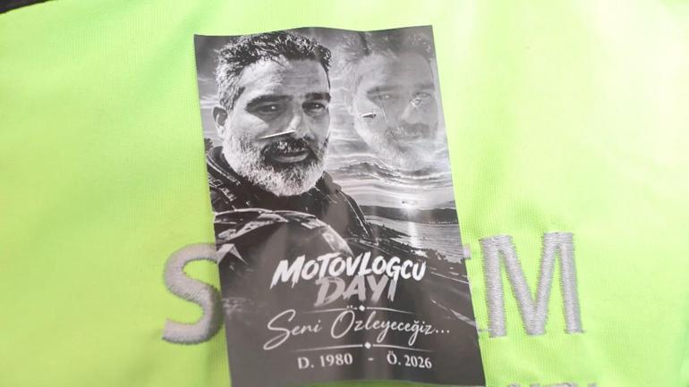 Motovlogcu Dayı olarak tanınan Cumhur Kahriman son yolculuğuna uğurlandı
