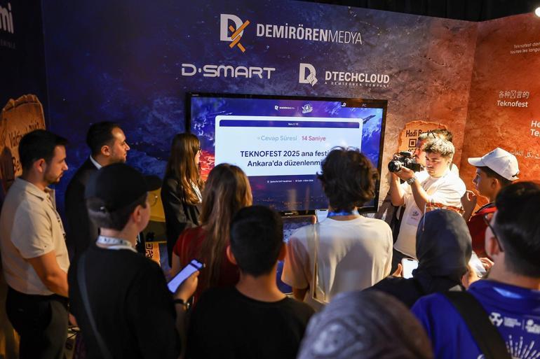 TEKNOFEST Güneydoğu’da Demirören Medya standına yoğun ilgi