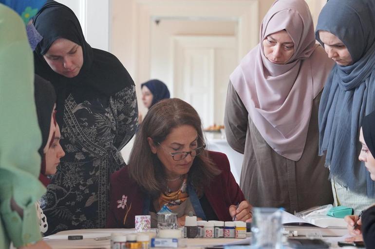 Tezhip Atölyesi, Mimar Sinan’da gençlerle buluştu