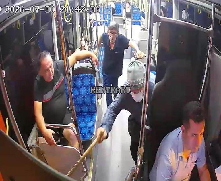Kooperatif başkan yardımcısı kılık değiştirip otobüs şoförlerini denetledi