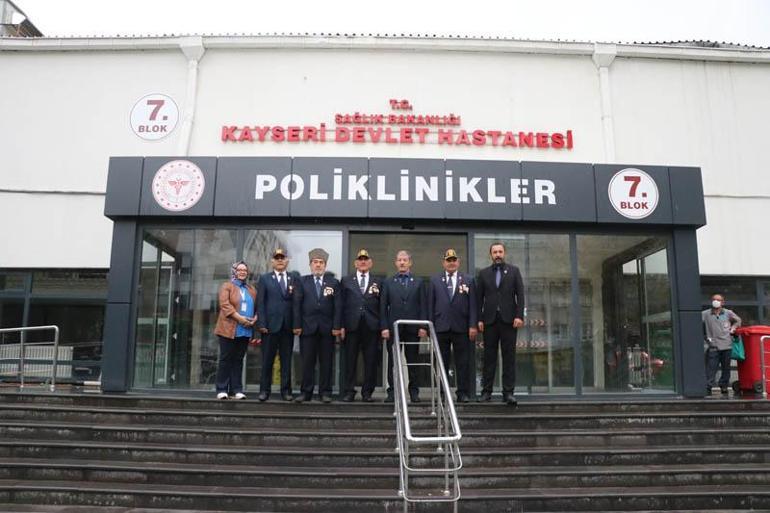 Kayseri Devlet Hastanesi’nde şehit yakınları ve gaziler için destek birimi açıldı