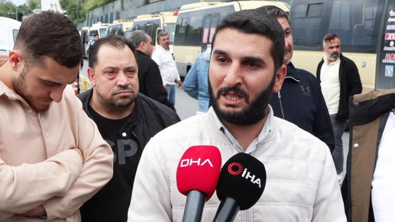 Minibüs şoförlerinden Hattımızı iptal edin eylemi
