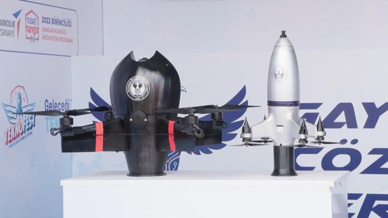 İstanbul Gelişim Üniversitesinin JetDroneu TEKNOFEST’TE ilgi odağı oldu