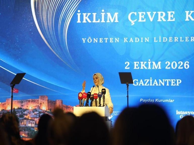 Bakan Göktaş: Kadınlar güçlenmeden hiçbir iklim hedefi gerçek anlamda uygulanamaz