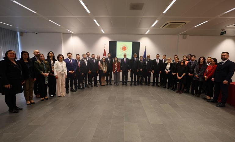 Çalışma ve Sosyal Güvenlik Bakanı Vedat Işıkhan, Belçika’da