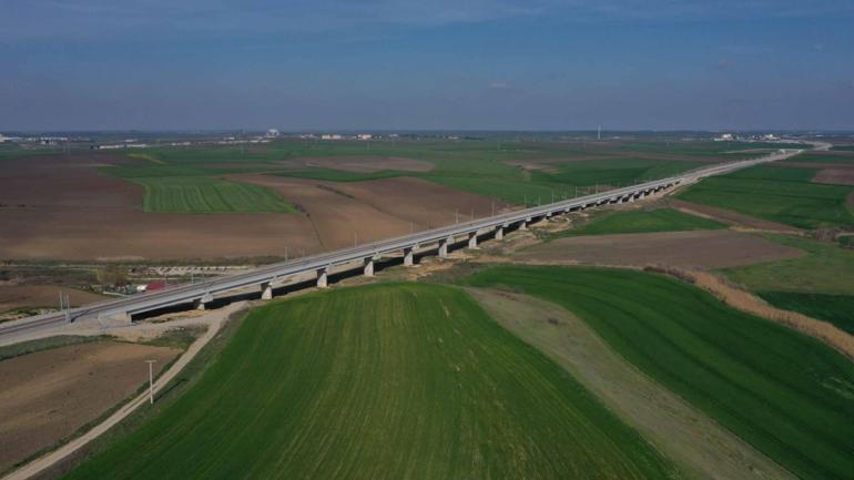 Halkalı-Kapıkule Hızlı Tren Hattı’nın Çerkezköy-Kapıkule kesimi hizmete açılıyor