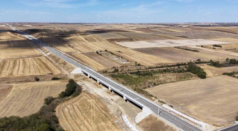 Halkalı-Kapıkule Hızlı Tren Hattı’nın Çerkezköy-Kapıkule kesimi hizmete açılıyor