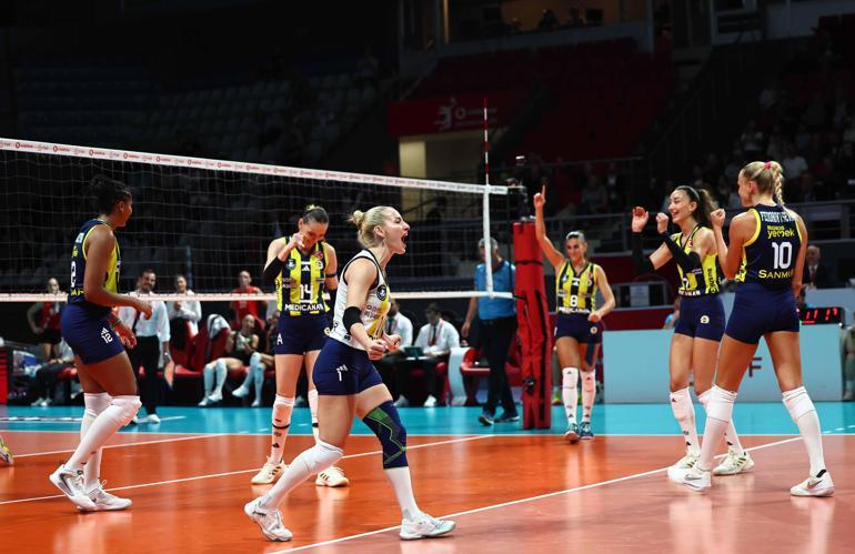 Fenerbahçe Medicana - Manisa Büyükşehir Belediye Spor: 3-0