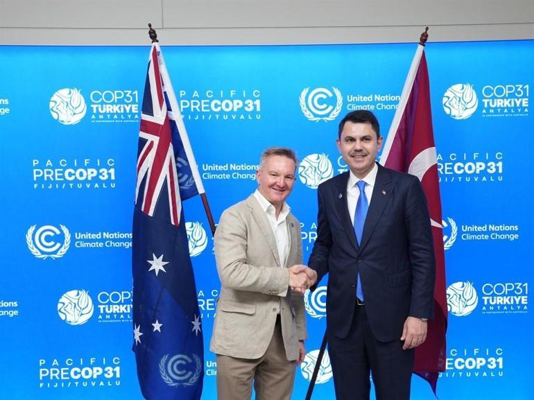 COP31 Başkanı ve Çevre, Şehircilik ve İklim Değişikliği Bakanı Kurum, Fijide