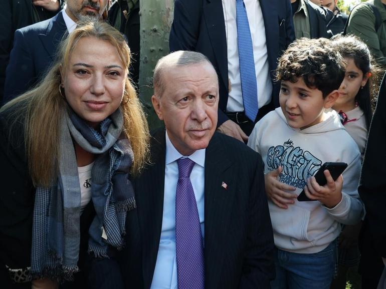 Cumhurbaşkanı Erdoğan, AileFest alanını ziyaret etti