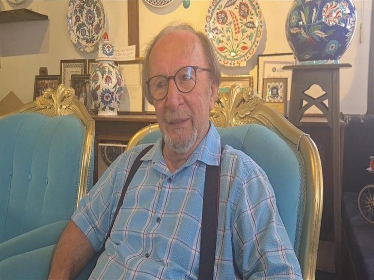 UNESCO Yaşayan İnsan Hazinesi ödüllü Mehmet Gürsoy: Çini göz musıkisidir; notaları ise laleler ve güllerdir