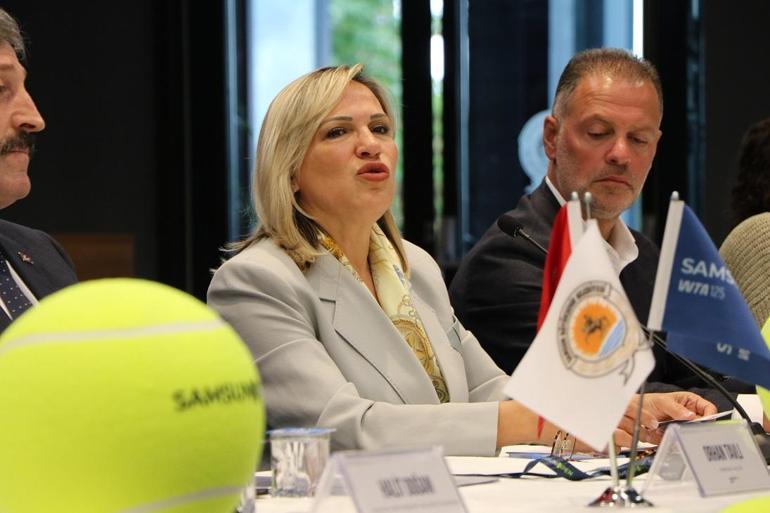 Uluslararası Samsun Open WTA 125 Tenis Turnuvası başladı