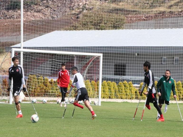 Ampute Futbol Milli Takımı, Dünya Kupası öncesi yüksek irtifa kampı için Kayseride