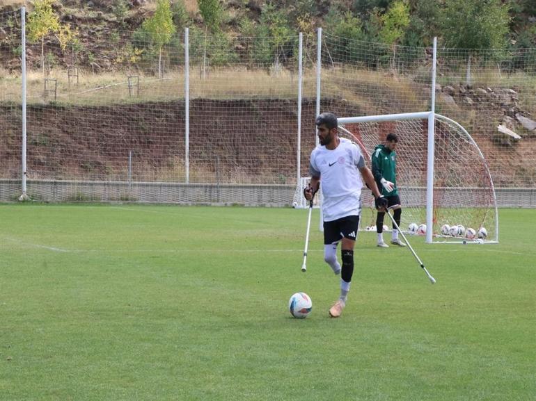 Ampute Futbol Milli Takımı, Dünya Kupası öncesi yüksek irtifa kampı için Kayseride