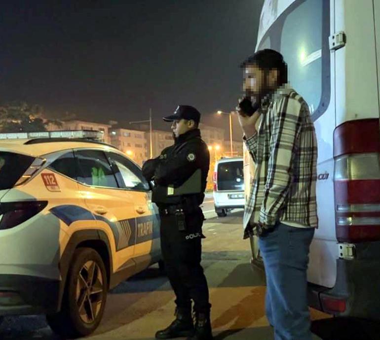 Alkolmetreyi üflemedi, kimlik numarasını soran polise, okumam yazmak yok’ dedi