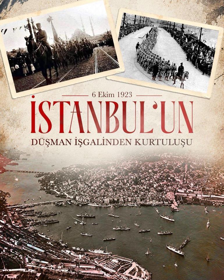 İletişim Başkanı Durandan, İstanbulun işgalden kurtuluş yıl dönümüne ilişkin mesaj