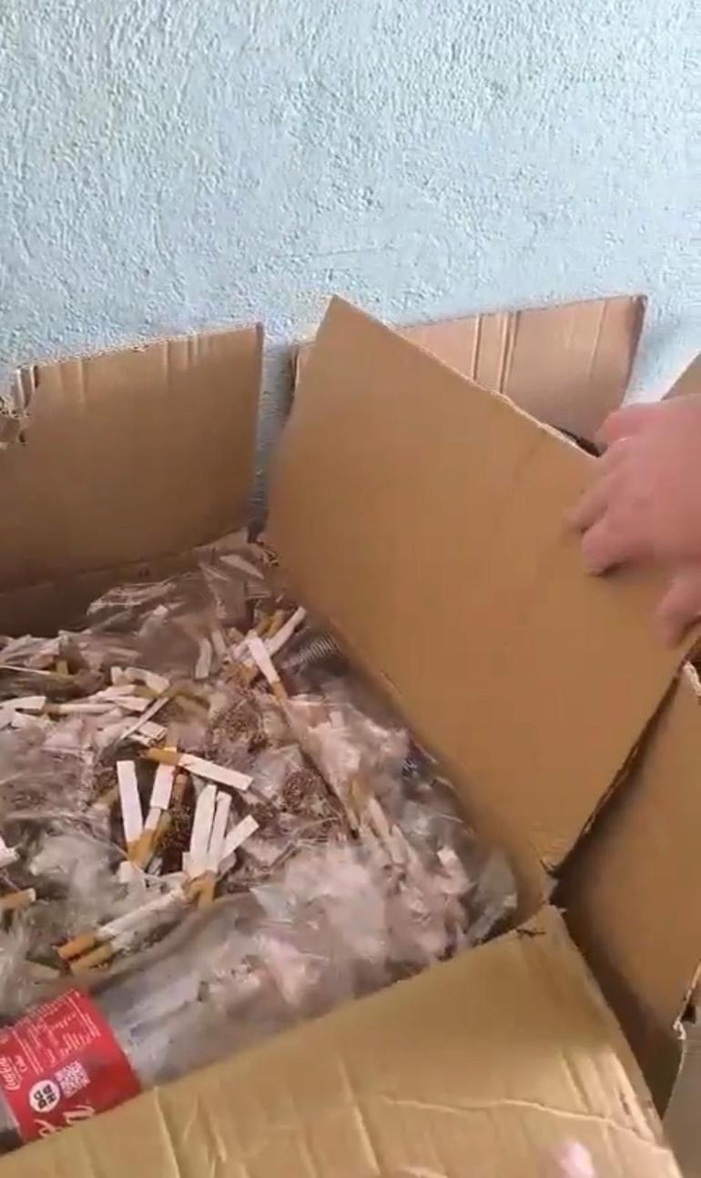 Aydın’da 138 bin 800 makaron ele geçirildi; 3 gözaltı