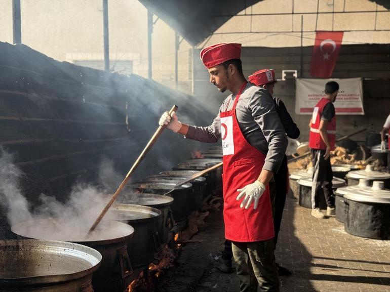 Kızılay’ın Gazze’deki insani yardım çalışmaları üçüncü yılında sürüyor