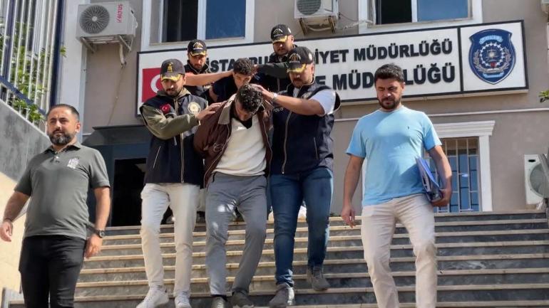 Sancaktepede cinayetle son bulan park yeri kavgası kamerada