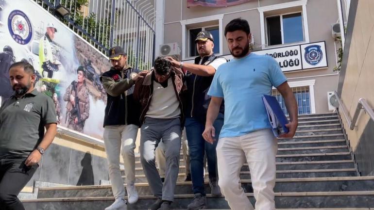 Sancaktepede cinayetle son bulan park yeri kavgası kamerada