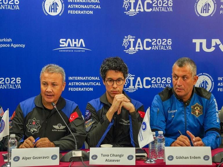 Astronotlar Antalyada uzayın geleceğini konuştu