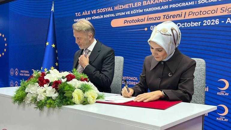 Yabancılara Yönelik Sosyal Uyum ve Eğitim Yardımları protokolü imzalandı