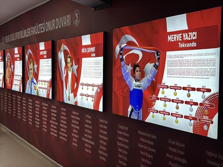 Milli sporcuların isimleri ‘Onur Duvarı’nda yaşatılacak