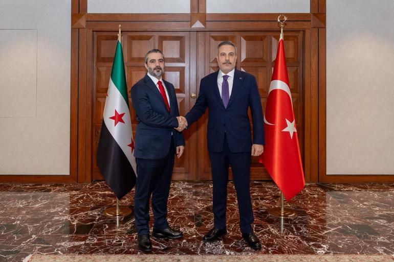 Bakan Fidan, Suriyeli mevkidaşı Şeybani ile bir araya geldi