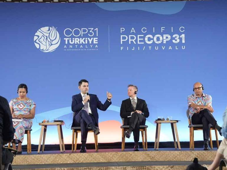 COP31 Başkanı Kurum, Fiji’deki Pre-COP toplantılarında konuştu
