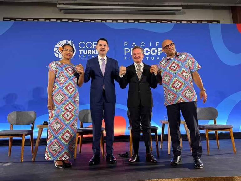 COP31 Başkanı Kurum, Fiji’deki Pre-COP toplantılarında konuştu