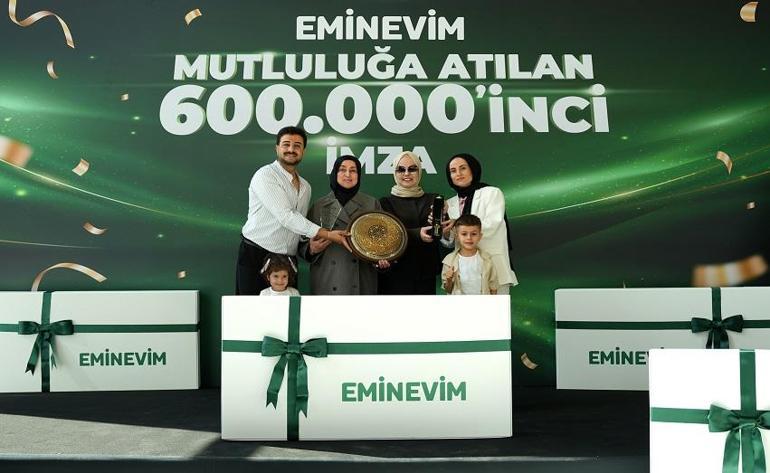 Eminevim 600 bininci teslimatını gerçekleştirdi