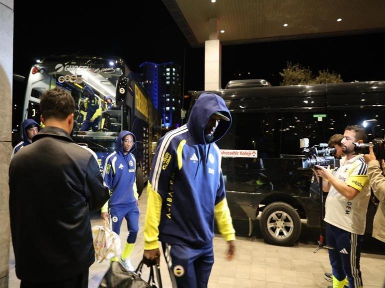Fenerbahçe kafilesi, Rize’ye geldi