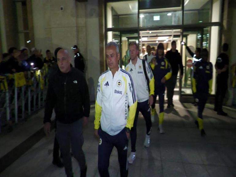 Fenerbahçe kafilesi, Rize’ye geldi