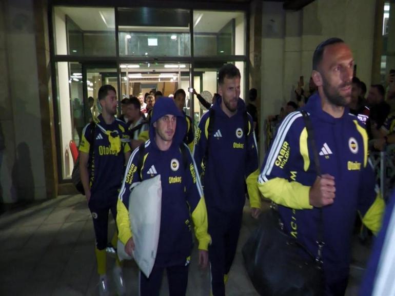 Fenerbahçe kafilesi, Rize’ye geldi