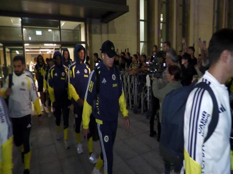 Fenerbahçe kafilesi, Rize’ye geldi