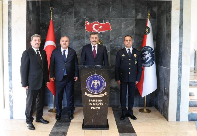 İçişleri Bakanı Çiftçi, 19 Mayıs Polis Meslek Yüksekokulu ziyaret etti