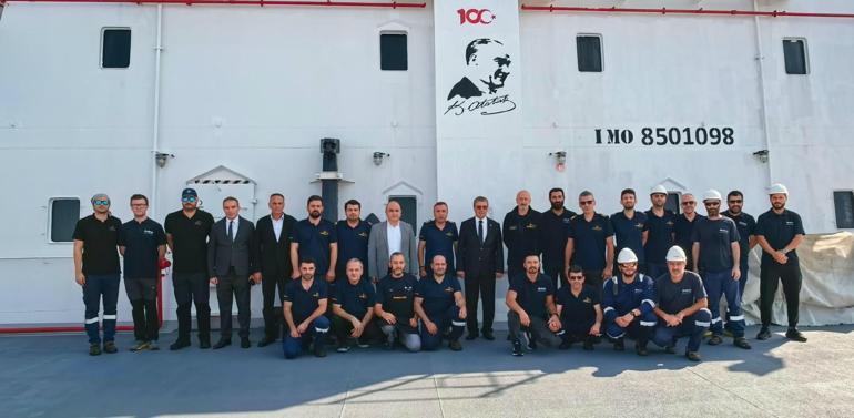 Özel donanımlı gemi ‘Optimus Prime’ KKTCdeki görevini tamamladı