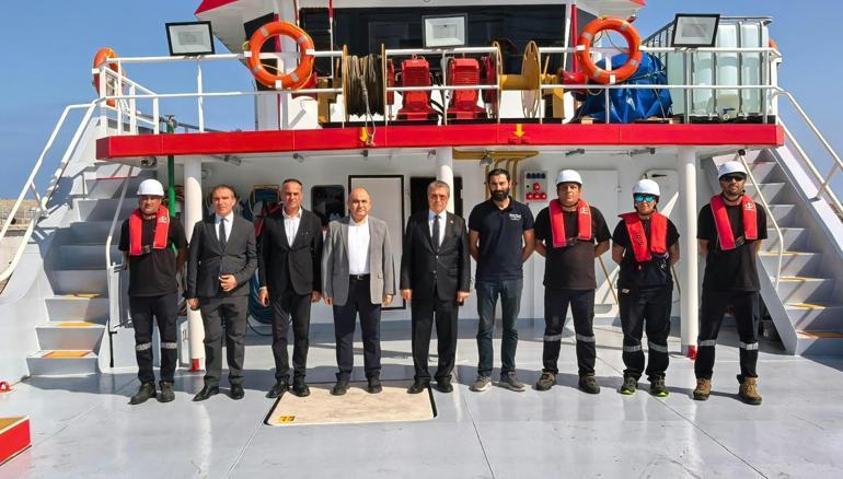 Özel donanımlı gemi ‘Optimus Prime’ KKTCdeki görevini tamamladı