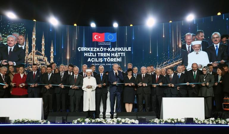 Bakan Uraloğlu: “Hızlı tren ağımızı Çerkezköy-Kapıkule hızlı tren hattımızla birlikte 2 bin 604 kilometreye yükselttik