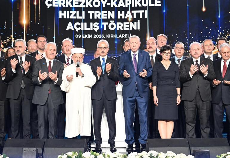 Bakan Uraloğlu: “Hızlı tren ağımızı Çerkezköy-Kapıkule hızlı tren hattımızla birlikte 2 bin 604 kilometreye yükselttik