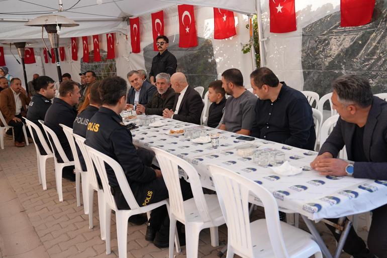 Emniyet Müdürü Yüksek’ten şehit polisin ailesine taziye ziyareti