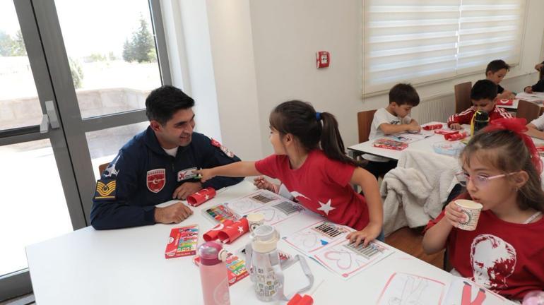 Öğrencilerden 7’nci Ana Jet Üs Komutanlığı’na ziyaret