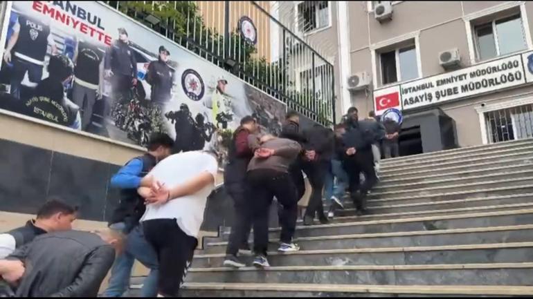 İstanbul merkezli 4 ilde change araç operasyonu: 17 gözaltı