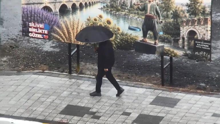 Silivride sağanak etkili oluyor