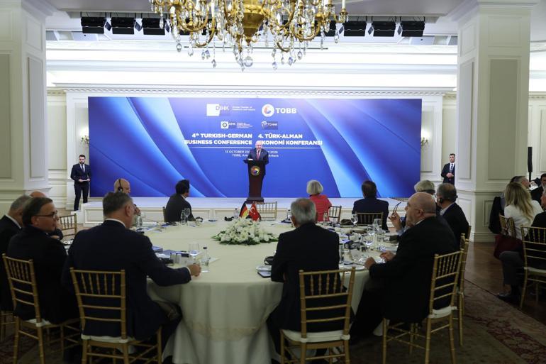 Bakan Güler, 4üncü Türk-Alman Ekonomi Konferansı gala yemeğine katıldı
