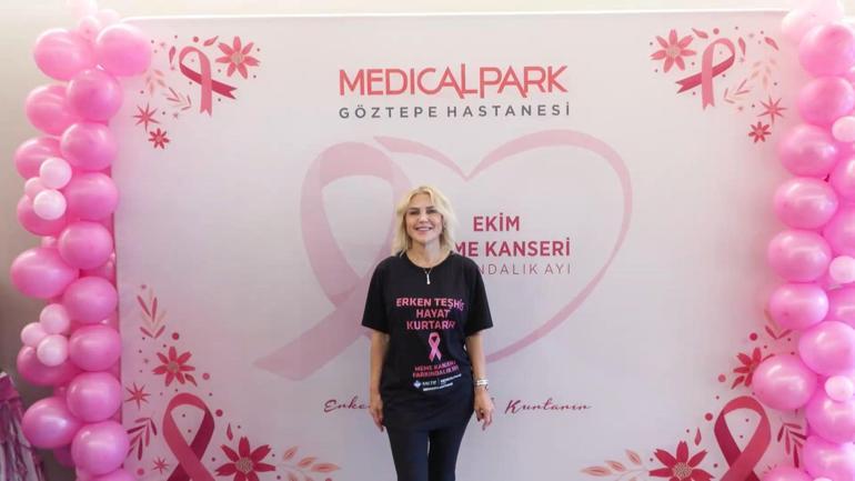 Medical Park Göztepe’de meme kanserine karşı farkındalık etkinliği düzenlendi