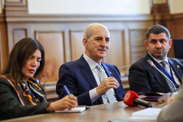 TBMM Başkanı Kurtulmuş, Bosna Hersek Temsilciler Meclisi Başkan Yardımcısı Çavara’yı kabul etti