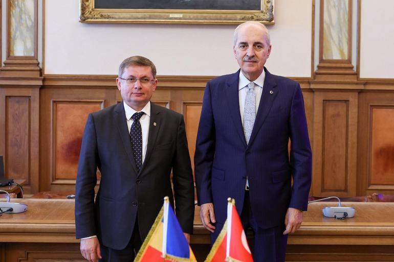 TBMM Başkanı Kurtulmuş, İtalya Temsilciler Meclisi Başkanı Fontana ile bir araya geldi