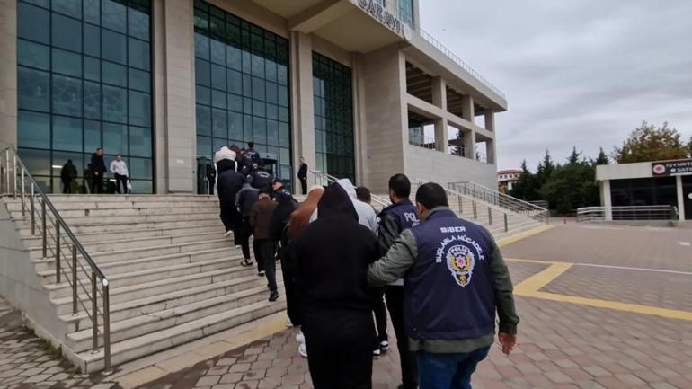 Kırıkkale merkezli yasa dışı bahis operasyonunda 17 şüpheli adliyede